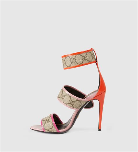 gucci shoes orange bottom|orange gucci sandals.